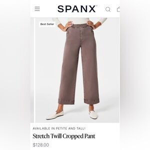 Spanx stretch twill pants